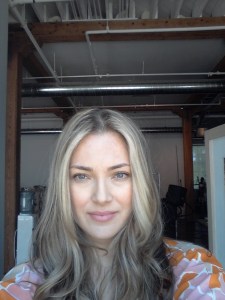 Dallas - Self-portrait once hair & make-up were done