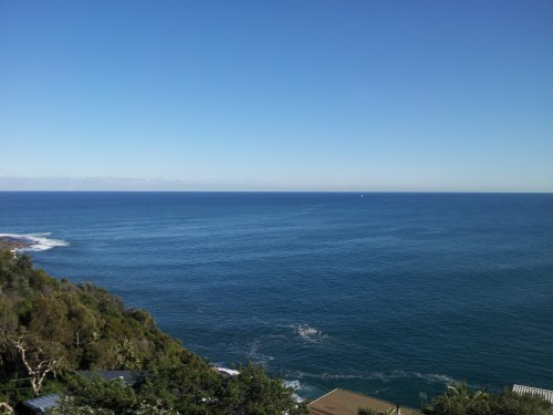 Sydney - Palm Beach, our view of where the ocean meets the sky