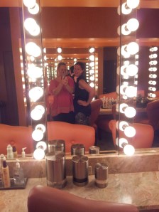 A.C. - Jen and I after our afternoon at the spa