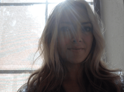 Texas - Hair & make-up ready with backlight and sequence top shining