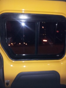 NYC - Large Nissan NV200 taxi door