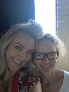 Sydney - Annette McKenzie & I (my amazing hair & make-up artist)