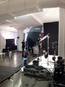 NYC - Our shoot day begins