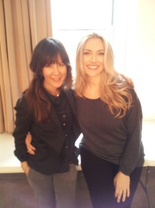 NYC - Kelley and I at the end of our shoot