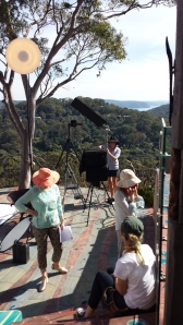 Sydney - The crew setting up for another shot in Bilgola