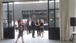 The crowd is growing